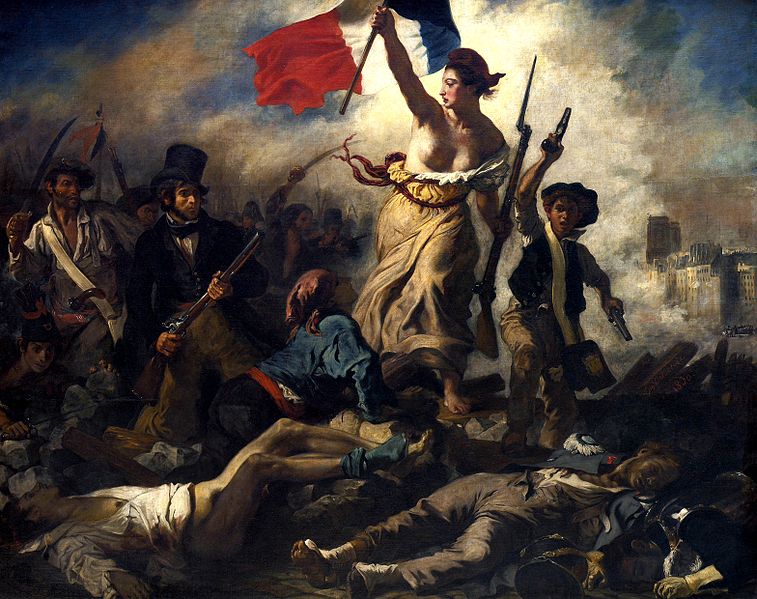 Fichier:757px-Eugène Delacroix - La liberté guidant le peuple.jpg