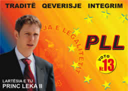 Fichier:Affiche électorale avec la photo de Leka II.jpg