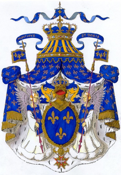 Fichier:Blason de la famille royale de France.jpg