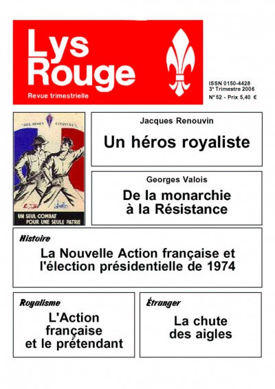 Lys rouge (revue) — SYLMpedia