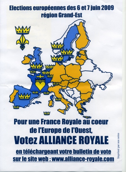 Fichier:Affiche électorale de l'Alliance Royale.jpg